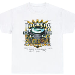 Vintage 1997 Green Bay Packers Super Bowl 31 Champions T-Shirt 5 Vintage 1997 Green Bay Packers Super Bowl 31 Champions T shirt