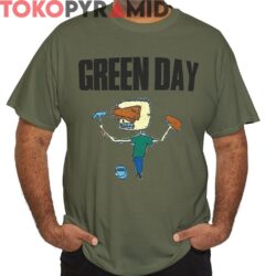 Vintage 1997 Green Day Nimrod Blindfold Shirt 2 Sided