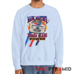 Vintage 1997 Mark Martin Nascar T shirt World Class Power Sweatshirt