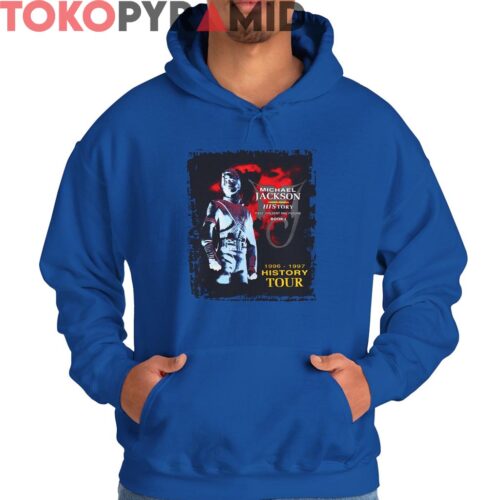 Vintage 1997 Michael Jackson History Tour Shirt