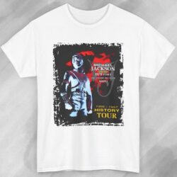 Vintage 1997 Michael Jackson History Tour Shirt