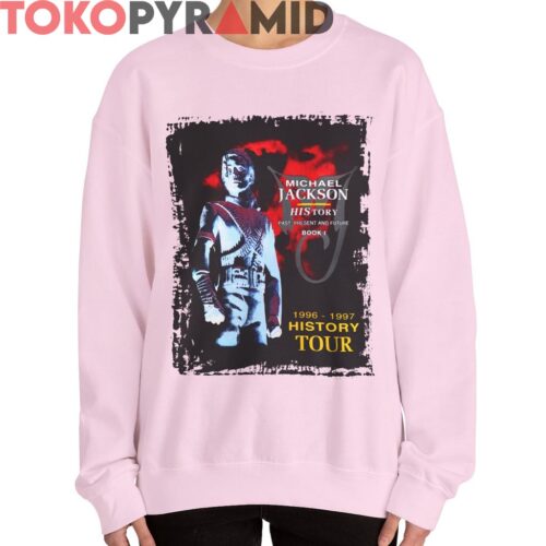 Vintage 1997 Michael Jackson History Tour Shirt
