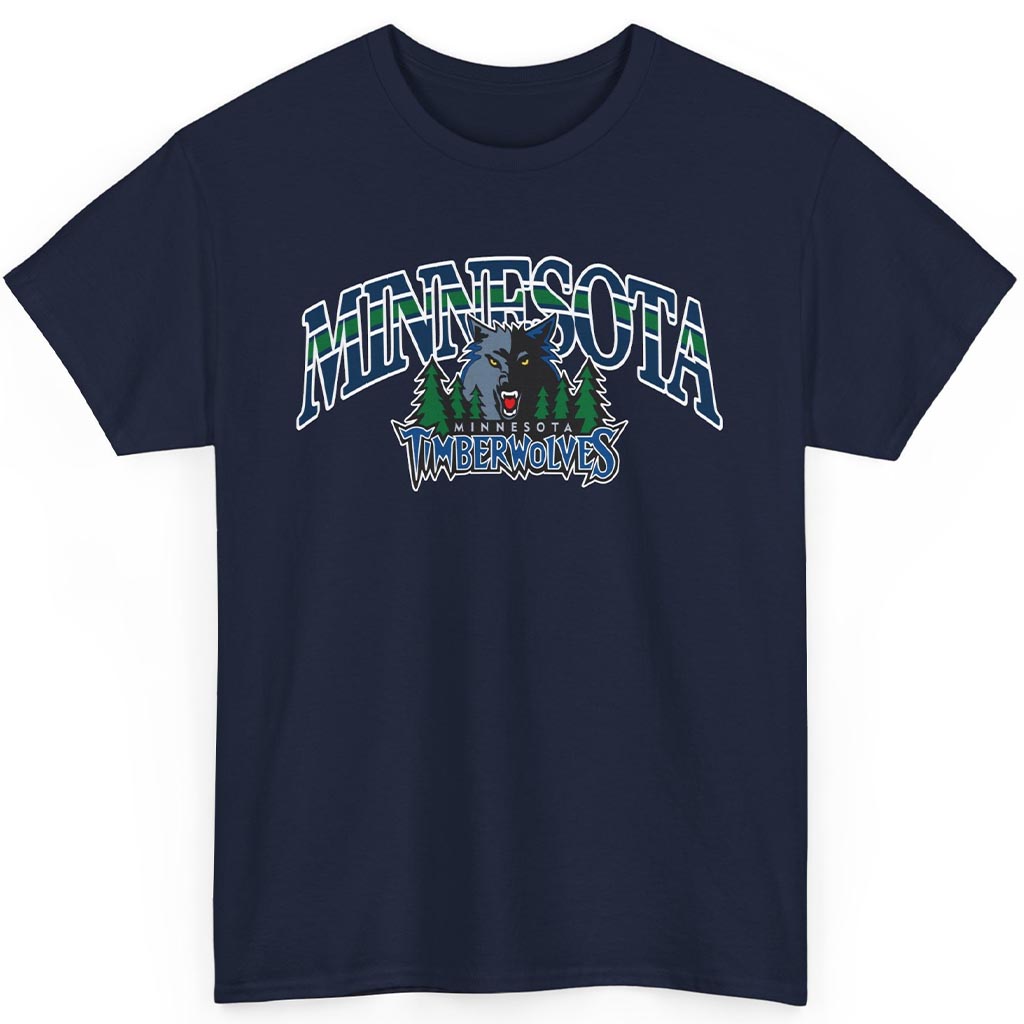 Vintage 1997 Minnesota Timberwolves Logo Shirt Vintage 1997 Minnesota Timberwolves Logo Shirt