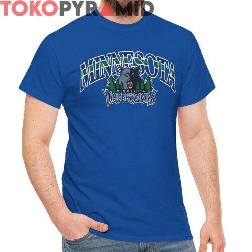 Vintage 1997 Minnesota Timberwolves Logo Shirt Vintage 1997 Minnesota Timberwolves Logo Shirt