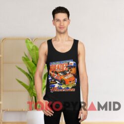 Vintage 1997 Nascar Dale Earnhardt Wheaties 7 Time Champion Black Tank Top