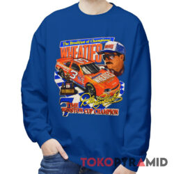 Vintage 1997 Nascar Dale Earnhardt Wheaties 7 Time Champion Sweatshirt