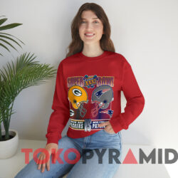 Vintage 1997 Packers VS Patriots Super Bowl XXXI T-shirt 3 Vintage 1997 Packers Vs Patriots Super Bowl Xxxi T shirt Red Sweatshirt