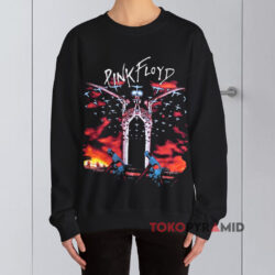 Vintage 1997 Pink Floyd The Wall Winterland Shirt 3 Vintage 1997 Pink Floyd The Wall Winterland Black Sweatshirt