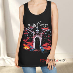 Vintage 1997 Pink Floyd The Wall Winterland Shirt 2 Vintage 1997 Pink Floyd The Wall Winterland Black Tank Top