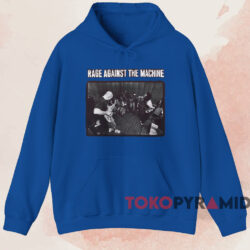 Vintage 1997 Rage Against the Machine Tour T-shirt 2 Vintage 1997 Rage Against The Machine Tour T shirt Blue Hoodie