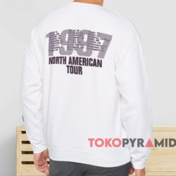 Vintage 1997 Rage Against the Machine Tour T-shirt 4 Vintage 1997 Rage Against The Machine Tour T shirt White Sweatshirt