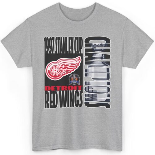 Vintage 1997 Stanley Cup Detroit Red Wings Shirt