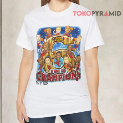 Vintage 1998 Chicago Bulls Caricature NBA Champions Shirt 3 Vintage 1998 Chicago Bulls Caricature NBA Champions Shirt Front