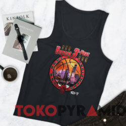 Vintage 1998 Chicago Bulls Repeat 3 Peat Champions T shirt Black TankTop