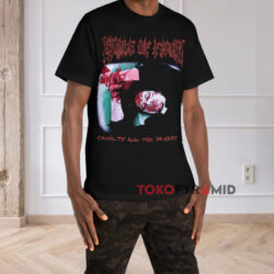 Vintage 1998 Cradle Of Filth Cruelty And The Priest Black T shirt