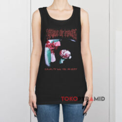 Vintage 1998 Cradle Of Filth Cruelty And The Priest Black Tank Top