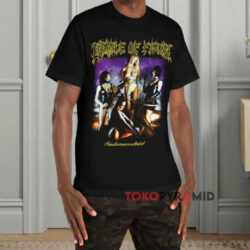 Vintage 1998 Cradle Of Filth Sadomasochrist Black T shirt