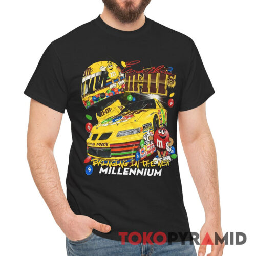 Vintage 1998 Ernie Irvan Nascar M&M's Racing Shirt