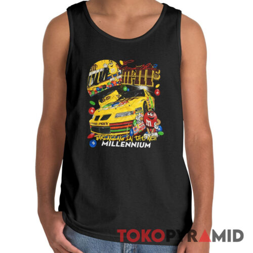 Vintage 1998 Ernie Irvan Nascar M&M's Racing Tank Top