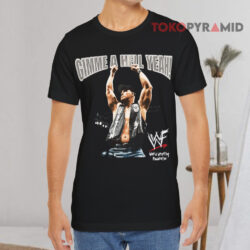 Vintage 1998 Gimme A Hell Yeah Stone Cold Steve Austin Wwe Wwf Black T shirt