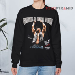 Vintage 1998 Gimme A Hell Yeah Stone Cold Steve Austin WWE WWF Shirt 3 Vintage 1998 Gimme A Hell Yeah Stone Cold Steve Austin Wwe Wwf Sweatshirt