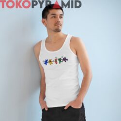 Vintage 1998 Grateful Dead Soccer Rare Shirt 3 Vintage 1998 Grateful Dead Soccer Rare White Tank Top