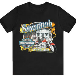 Vintage 1998 Harley Davidson Savannah Georgia T-shirt 5 Vintage 1998 Harley Davidson Savannah Georgia T shirt