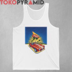 Vintage 1998 In N Out Burger Red Sports Car Shirt