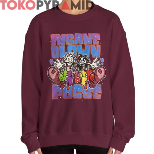 Vintage 1998 Insane Clown Posse Juggalo Funhouse Shirt 2 Sided