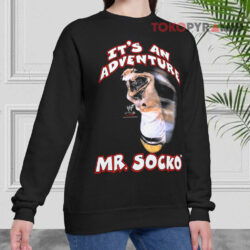 Vintage 1998 It's An Adventure Mr. Socko WWF Shirt 3 Vintage 1998 It's An Adventure Mr Socko Wwf Sweatshirt