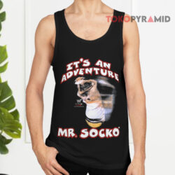 Vintage 1998 It's An Adventure Mr. Socko WWF Shirt 2 Vintage 1998 It's An Adventure Mr Socko Wwf Tank Top