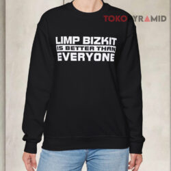 Vintage 1998 Limp Bizkit Is Better Than Everyone Shirt 3 Vintage 1998 Limp Bizkit Is Better Than Everyone Sweatshirt