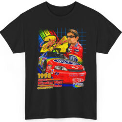 Vintage 1998 Nascar Jeff Gordon 3 Time Champion Tee