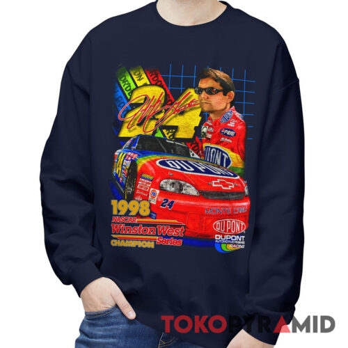 Vintage 1998 Nascar Jeff Gordon 3 Time Champion Sweatshirt