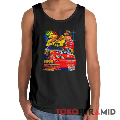 Vintage 1998 Nascar Jeff Gordon 3 Time Champion Tank Top