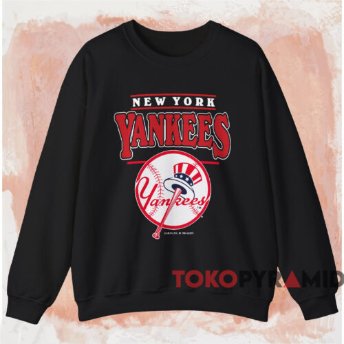 Vintage 1998 New York Yankees Logo Shirt Black Sweatshirt Vintage 1998 New York Yankees Logo Shirt Black Sweatshirt