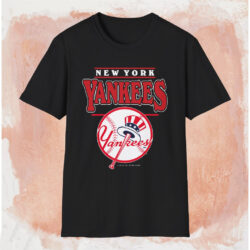 Vintage 1998 New York Yankees Logo Shirt Black T shirt