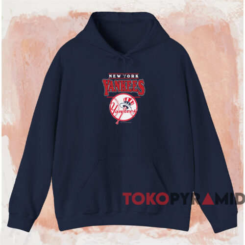 Vintage 1998 New York Yankees Logo Shirt Navy Hoodie Vintage 1998 New York Yankees Logo Shirt Navy Hoodie