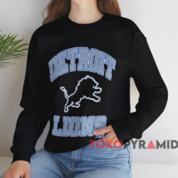 Vintage 1998 NFLP Detroit Lions T-shirt 3 Vintage 1998 Nflp Detroit Lions T shirt Black Sweatshirt