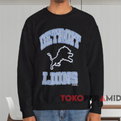 Vintage 1998 NFLP Detroit Lions T-shirt 4 Vintage 1998 Nflp Detroit Lions T shirt Black Sweatshirt