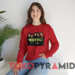 Vintage 1998 Nsync Tour T shirt Red Sweatshirt