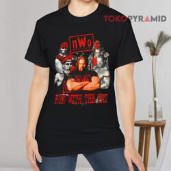 Vintage 1998 Nwo Run With The Pac Wcw Black T shirt