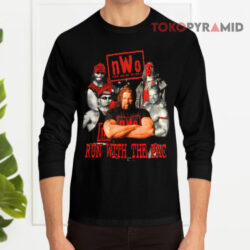 Vintage 1998 NWO Run With The Pac WCW Shirt 4 Vintage 1998 Nwo Run With The Pac Wcw Long sleeved