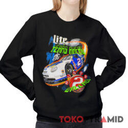 Vintage 1998 Rusty Wallace Nascar T-Shirt Miller Lite Years Ahead 3 Vintage 1998 Rusty Wallace Nascar T Shirt Miller Lite Years Ahead Sweatshirt