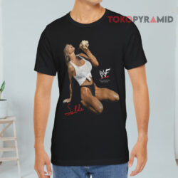 Vintage 1998 Sable World Wrestling Federation Wwf Black T shirt