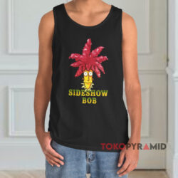 Vintage 1998 SideShow Bob The Simpsons Shirt 4 Vintage 1998 Sideshow Bob The Simpsons Black Tank Top