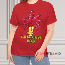 Vintage 1998 SideShow Bob The Simpsons Shirt 2 Vintage 1998 Sideshow Bob The Simpsons Red T shirt