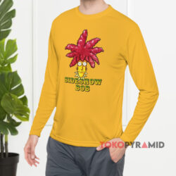 Vintage 1998 Sideshow Bob The Simpsons Yellow Long sleeved