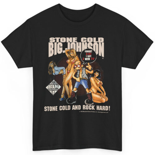 Vintage 1998 Stone Cold Big Johnson Shirt
