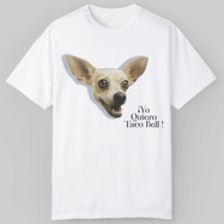 Vintage 1998 Taco Bell Yo Quiero Taco Bell Chihuahua Big Face T shirt
